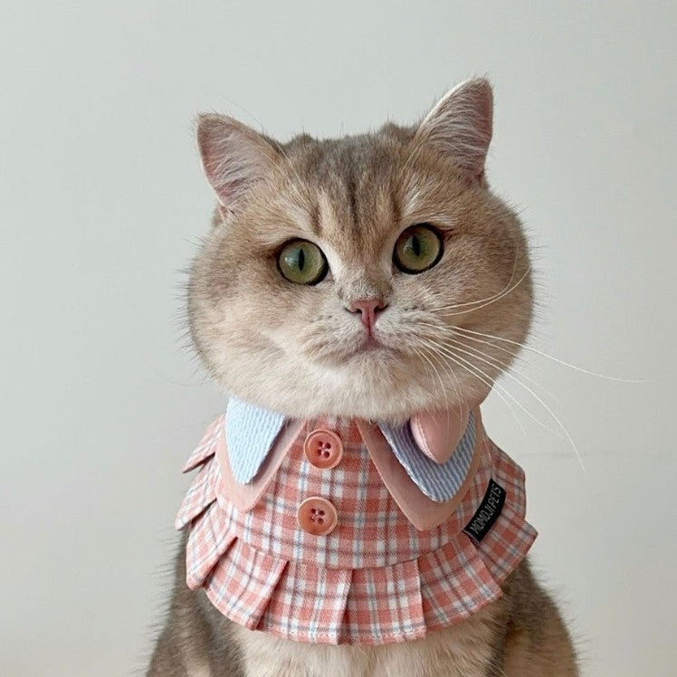 Momoji Evelyn Bib - ชุดน้องหมาน้องแมว ผู้หญิงมีกระโปรง ลูกคุณหนู สำหรับสัตว์เลี้ยง