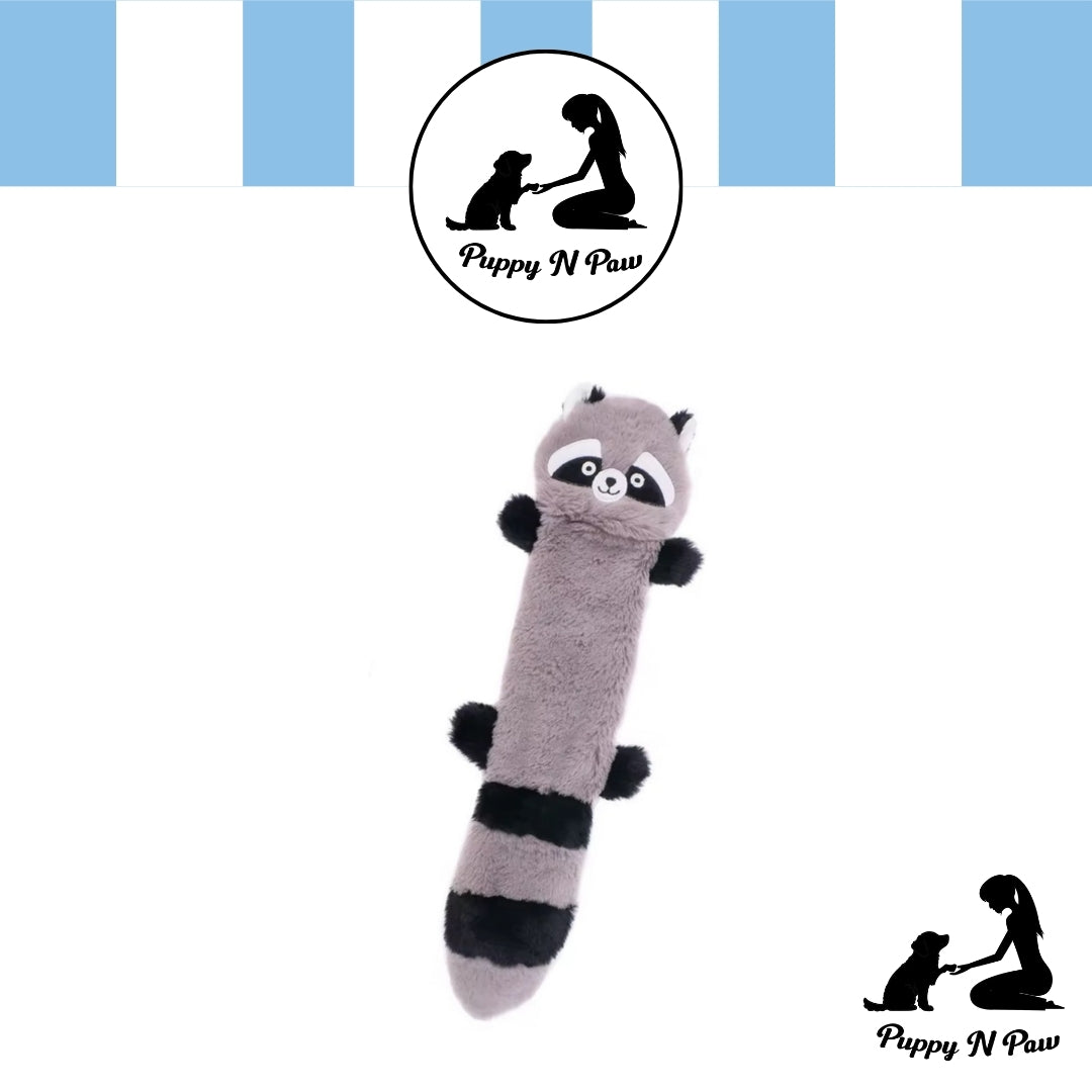 Puppy N Paw Forest Friend - ของเล่นสุนัขรูปกระรอก แรคคูน หมาป่า