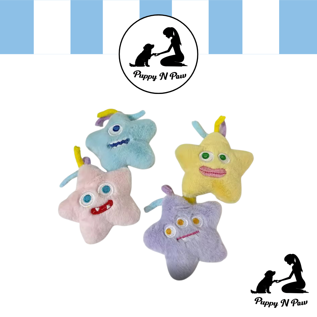 Puppy N Paw Freaky Star Squeaky Toy