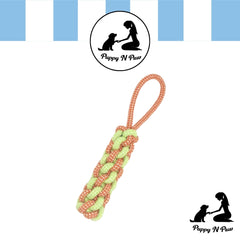 Puppy N Paw Fun Rope Bite Resistant for Pets -  ของเล่นเชือกถักสำหรับสุนัข