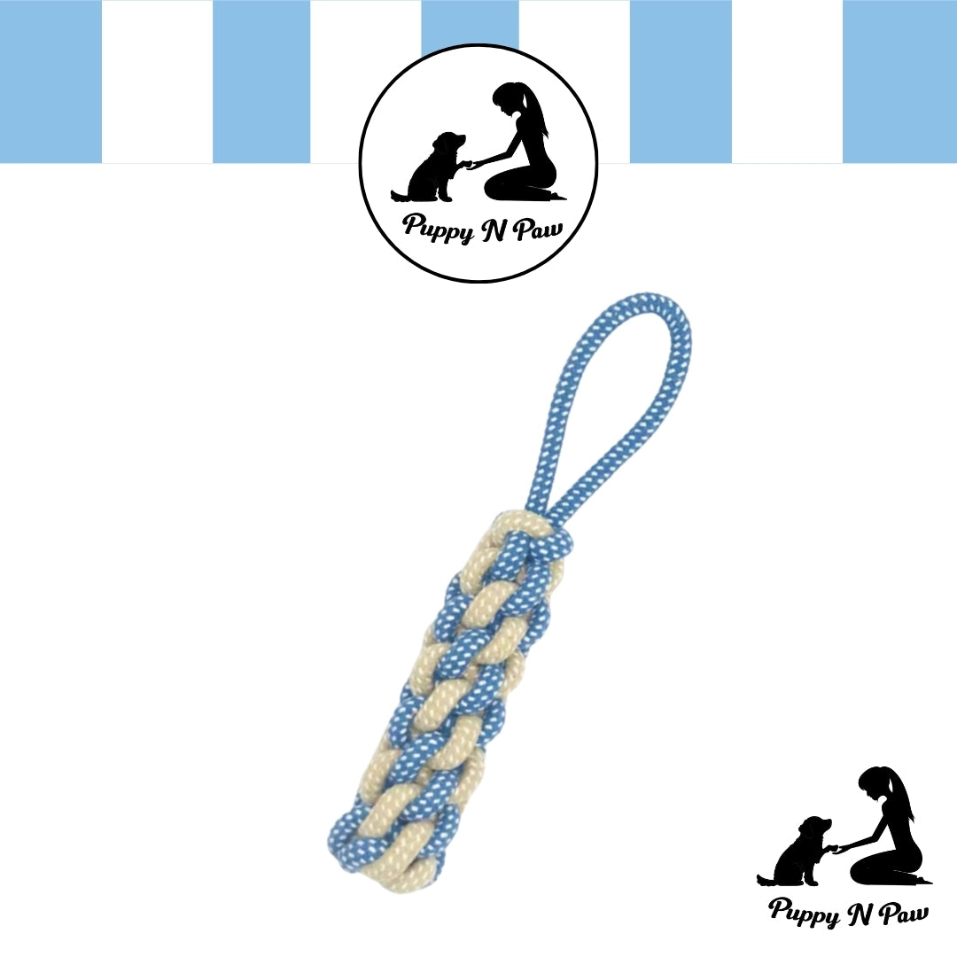 Puppy N Paw Fun Rope Bite Resistant for Pets -  ของเล่นเชือกถักสำหรับสุนัข
