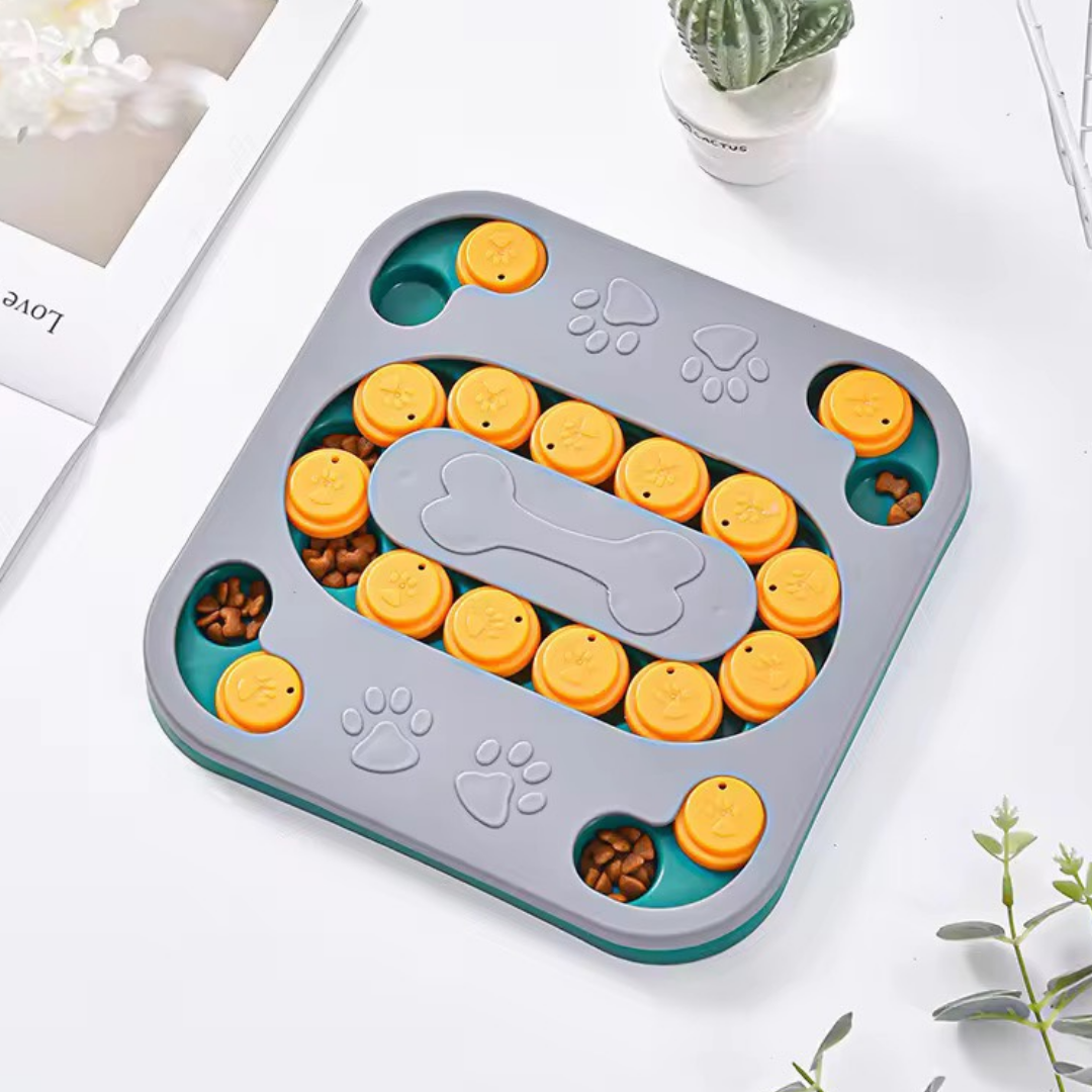 Puppy N Paw Find Treasure - Slow Feed ชามป้องกันการกินเร็วของสัตว์เลี้ยง ลดการอาเจียนสำลัก สำหรับสุนัข