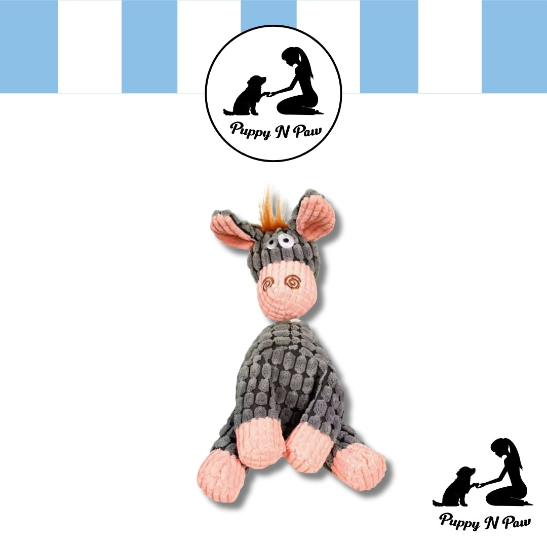 Puppy N Paw Happy Horse Plush Toy for Pet ตุ๊กตาสำหรับสุนัขรูปม้า
