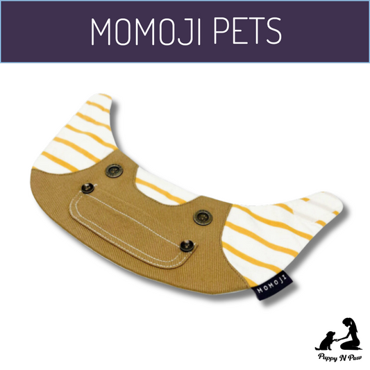 Momoji Johnny Bib - Khaki Yellow