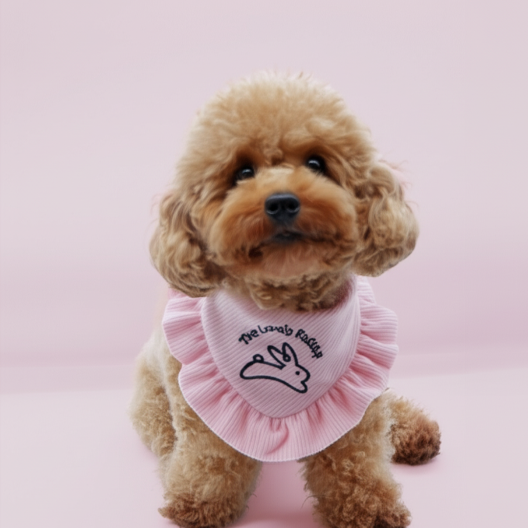 The Lonely Rabbit Fluff Flip Scarf ผ้าผันคอน้องหมาน้องแมว เป็นได้ทั้งโบว์หรือผ้าผันคอ  มี 7 สี