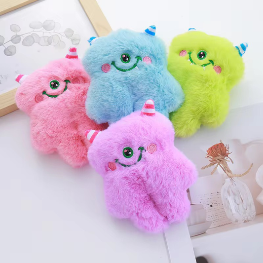Puppy N Paw Mini Alien Plush Toy - ของเล่นหมา สุนัข บีบมีเสียง สีพาสเทล ตุ๊กตาเอเลี่ยน