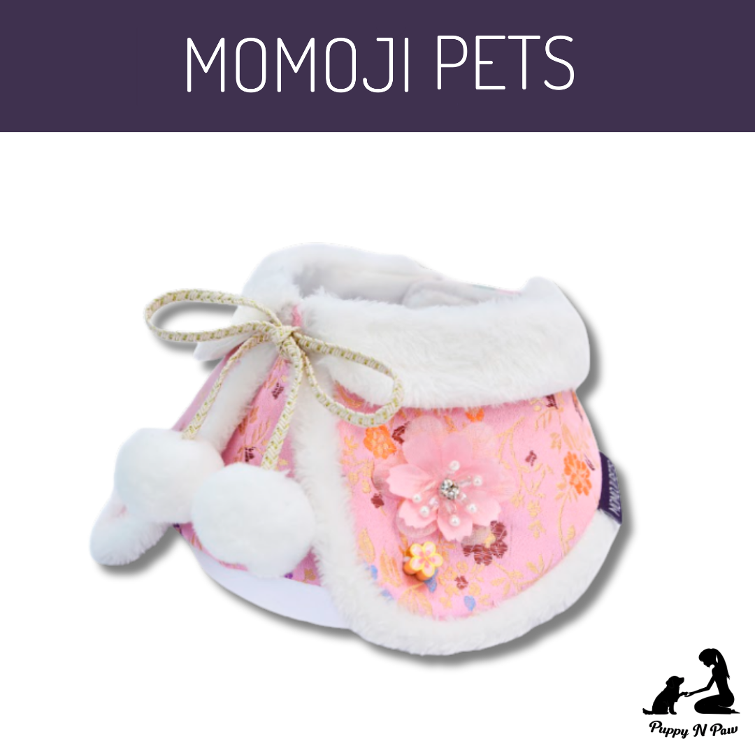 Momoji Greet Bib - ผ้าพันคอสำหรับสัตว์เลี้ยง ชุดตรุษจีน