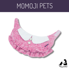 Momoji Kristen Bib - ชุดสำหรับสัตว์เลี้ยง ชุดสุนัขผู้หญิงมีกระโปรง