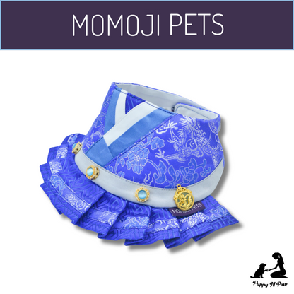 Momoji Civil Bib - Palatinate Blue