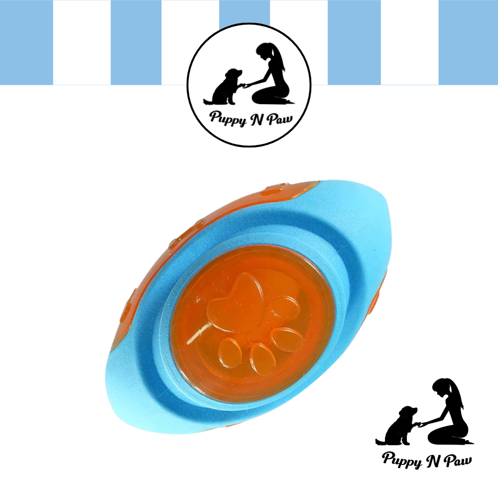 Puppy N Paw Dog Toy Big Rugby Ball ลูกบอลสุนัข ของกัดสุนัข ของเล่นหมาใหญ่แข็งแรง