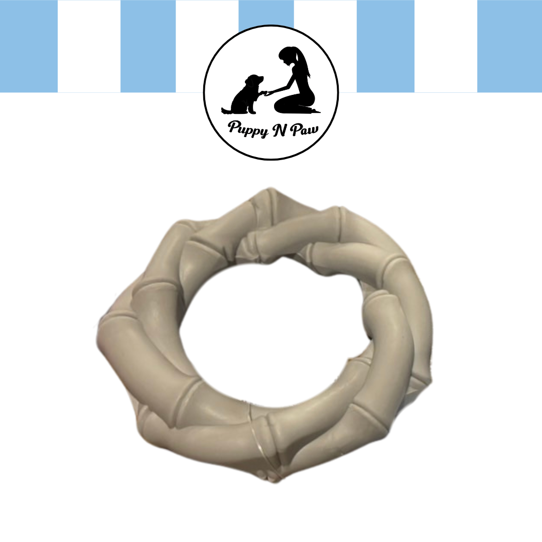 Puppy N Paw Chewy Ring Bite Resistant Toy for Pets