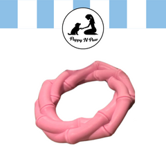Puppy N Paw Chewy Ring Bite Resistant Toy for Pets ของเล่นสุนัข สำหรับกัดยืดหยุ่น แข็งแรงทนทาน