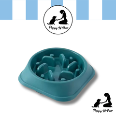 Puppy N Paw Cyclone Bowl - Slow Feed Bowl ชามลดการกินไว สำหรับสัตว์เลี้ยง