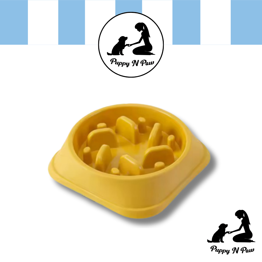 Puppy N Paw Cyclone Bowl - Slow Feed Bowl ชามลดการกินไว สำหรับสัตว์เลี้ยง