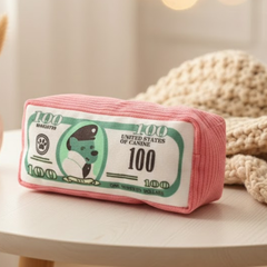Puppy N Paw Dollars Dog Club Plush Toy for Pets ของเล่นสุนัข บีบมีเสียง สำหรับกัดเล่น