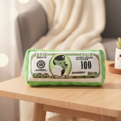 Puppy N Paw Dollars Dog Club Plush Toy for Pets ของเล่นสุนัข บีบมีเสียง สำหรับกัดเล่น