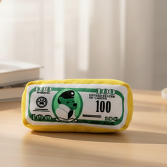 Puppy N Paw Dollars Dog Club Plush Toy for Pets ของเล่นสุนัข บีบมีเสียง สำหรับกัดเล่น