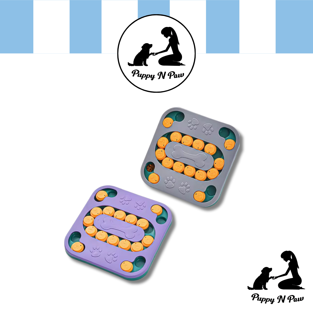 Puppy N Paw Find Treasure - Slow Feed ชามป้องกันการกินเร็วของสัตว์เลี้ยง ลดการอาเจียนสำลัก สำหรับสุนัข