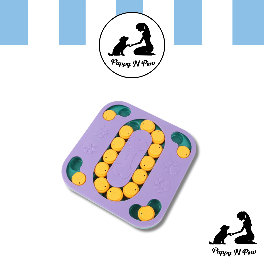 Puppy N Paw Find Treasure - Slow Feed ชามป้องกันการกินเร็วของสัตว์เลี้ยง ลดการอาเจียนสำลัก สำหรับสุนัข
