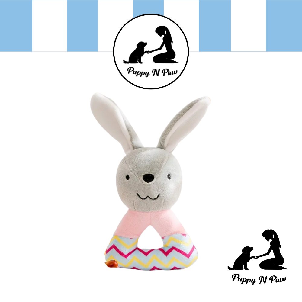 Puppy N Paw Friends 4 Fun 2 Plush Toy ตุ๊กตาสำหรับสัตว์เลี้ยง สุนัข หมา แมว สำหรับกัดมีเสียง