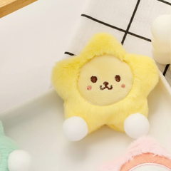 Puppy N Paw Little Star Plush Toy ตุ๊กตารูปดาวสีพาสเทล สำหรับน้องแมว สุนัขเด็ก บีบมีเสียง