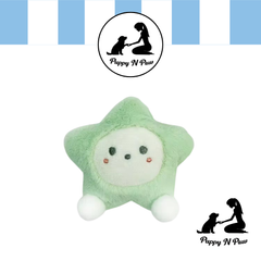 Puppy N Paw Little Star Plush Toy ตุ๊กตารูปดาวสีพาสเทล สำหรับน้องแมว สุนัขเด็ก บีบมีเสียง