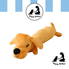 Puppy N Paw Long Dog Plush Toy for Pets ตุ๊กตาไส้กรอก ของเล่นสำหรับสัตว์เลี้ยง
