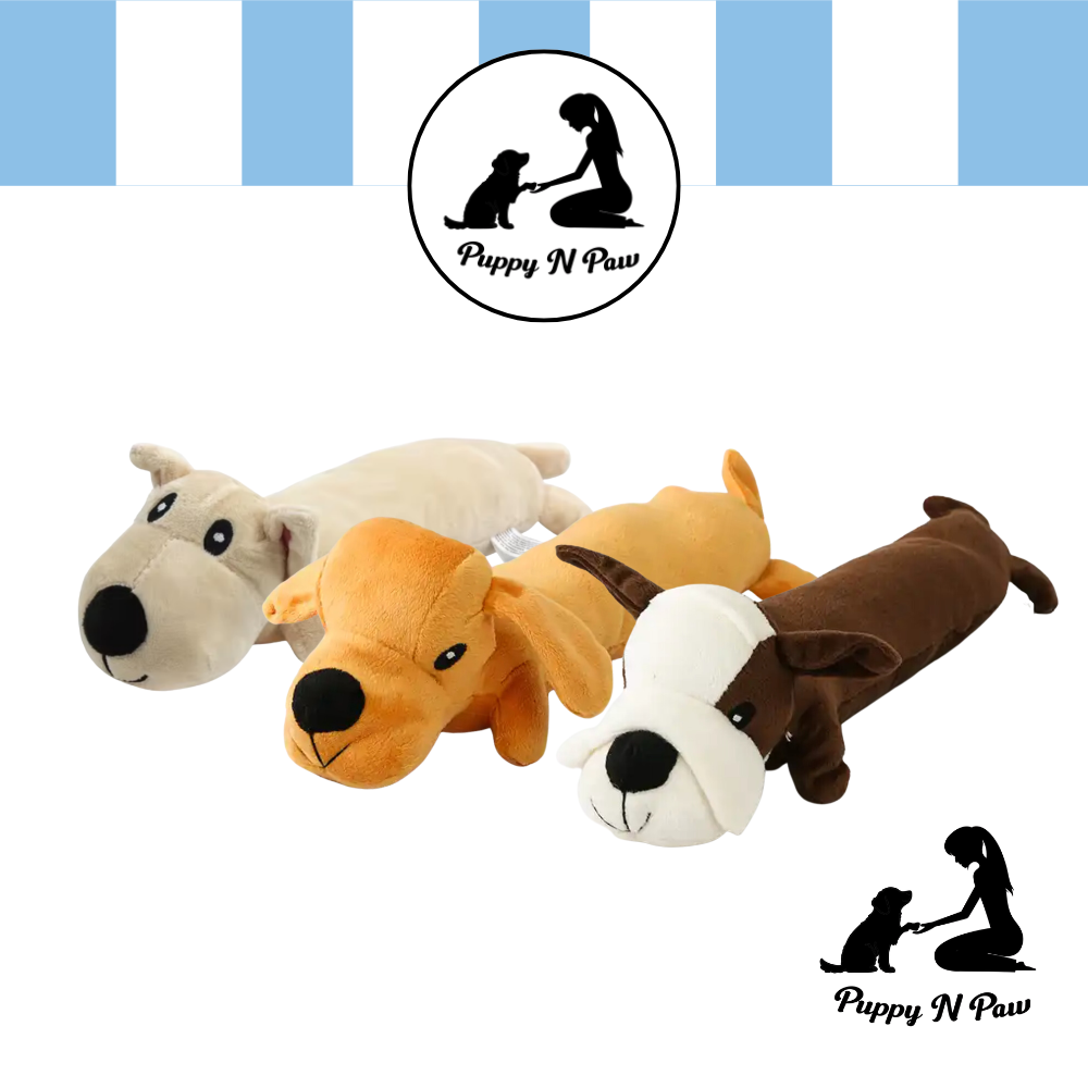 Puppy N Paw Long Dog Plush Toy for Pets ตุ๊กตาไส้กรอก ของเล่นสำหรับสัตว์เลี้ยง