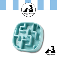 Puppy N Paw Maze - Slow Feed Bowl ชามชะลอการกินไว สำหรับสัตว์เลี้ยง