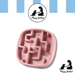 Puppy N Paw Maze - Slow Feed Bowl ชามชะลอการกินไว สำหรับสัตว์เลี้ยง