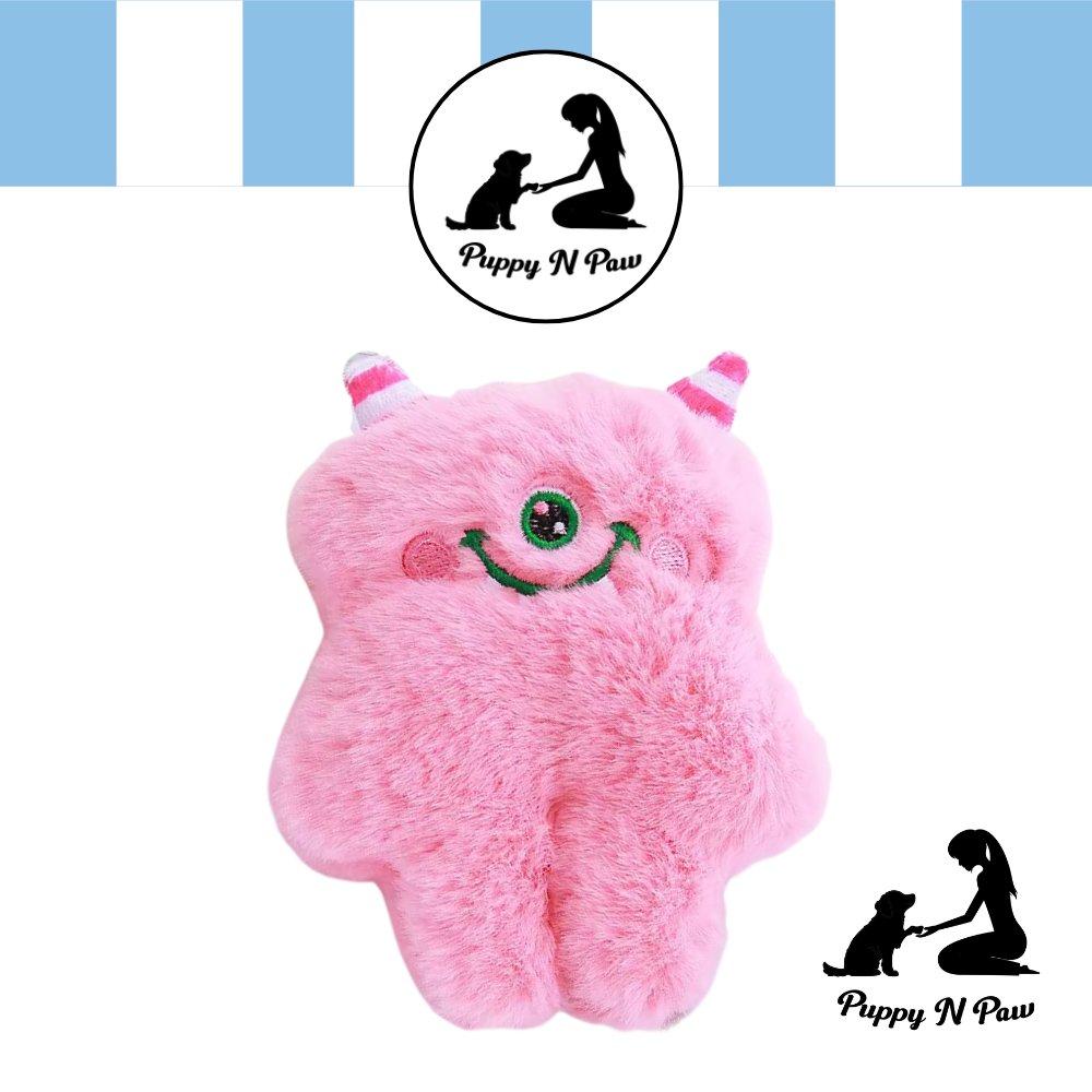 Puppy N Paw Mini Alien Plush Toy - ของเล่นหมา สุนัข บีบมีเสียง สีพาสเทล ตุ๊กตาเอเลี่ยน