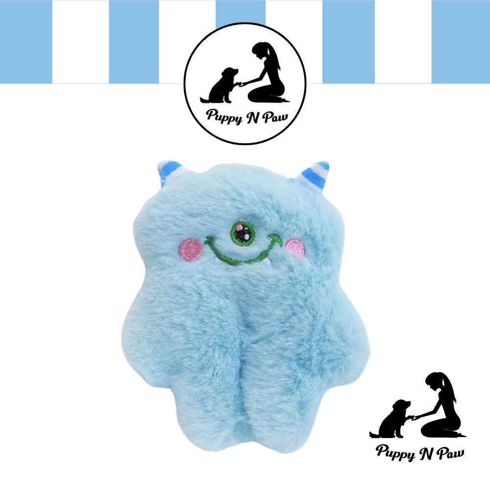 Puppy N Paw Mini Alien Plush Toy - ของเล่นหมา สุนัข บีบมีเสียง สีพาสเทล ตุ๊กตาเอเลี่ยน