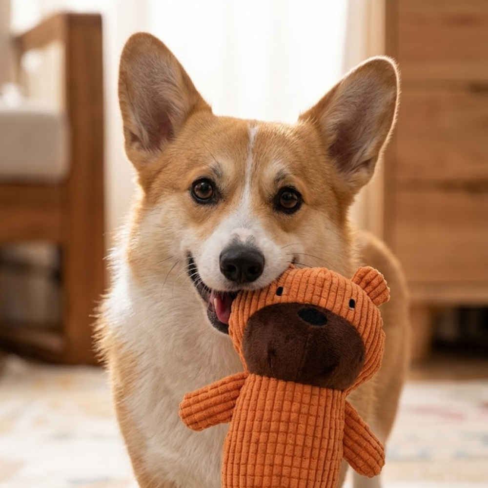 Puppy N Paw Bears with Speaky Plush Toy for Pets ของเล่นสำหรับสุนัข กัด มีเสียง