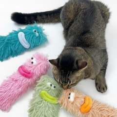 Puppy N Paw Furry Friends Plush Toy ของเล่นน้องแมว ผิวสัมผัสนุ่มนิ่ม มีแคทนิป