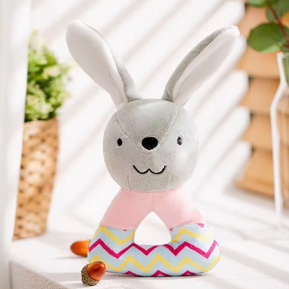 Puppy N Paw Friends 4 Fun 2 Plush Toy ตุ๊กตาสำหรับสัตว์เลี้ยง สุนัข หมา แมว สำหรับกัดมีเสียง
