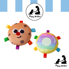 Puppy N Paw Round Plush Toy for Pets