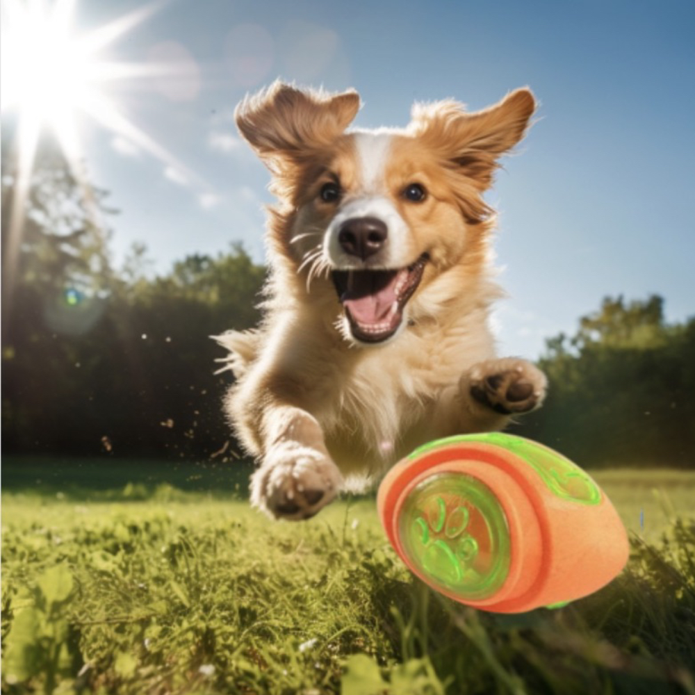 Puppy N Paw Dog Toy Big Rugby Ball ลูกบอลสุนัข ของกัดสุนัข ของเล่นหมาใหญ่แข็งแรง