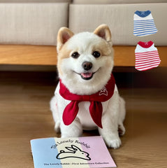 The Lonely Rabbit Sailor Uniform - First Adventure ชุดกะลาสี เสื้อผ้าสัตว์เลี้ยง หมาแมว ชุดกระต่าย