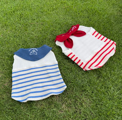 The Lonely Rabbit Sailor Uniform - First Adventure ชุดกะลาสี เสื้อผ้าสัตว์เลี้ยง หมาแมว ชุดกระต่าย