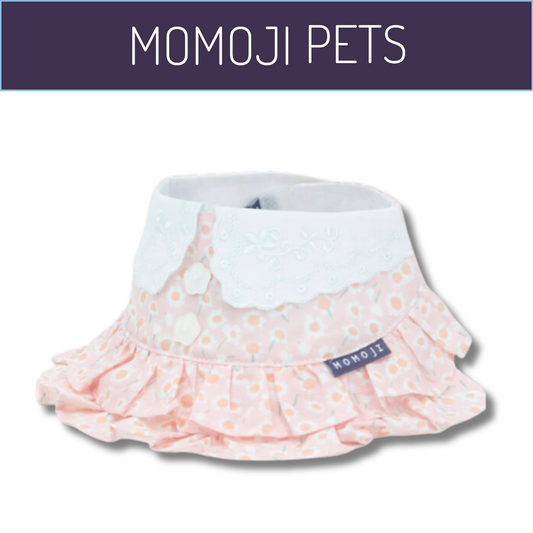 Momoji Kristen Bib - Salmon Pink