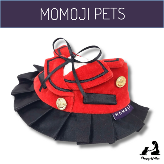 Momoji Jubilee Bib - Scarlet Red