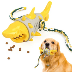 Puppy N Paw Biting Shark for Teeth Cleaning ของเล่นสุนัข ฝึกทักษะ ซ่อนขนม แข็งแรง เหมาะสำหรับกัด