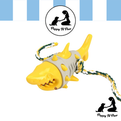 Puppy N Paw Biting Shark for Teeth Cleaning for Pets