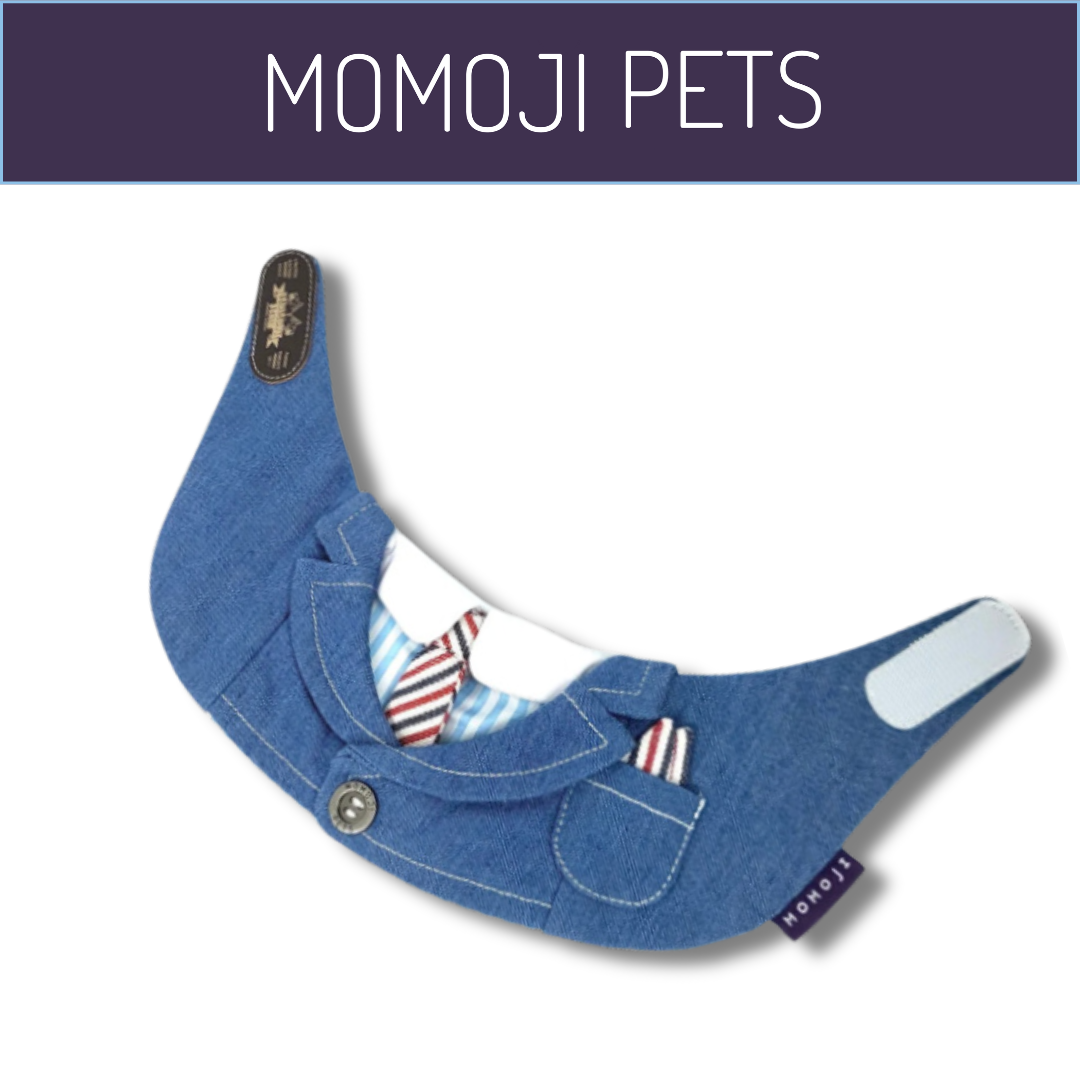Momoji Wellington Bib - Cerulean Denim Blue