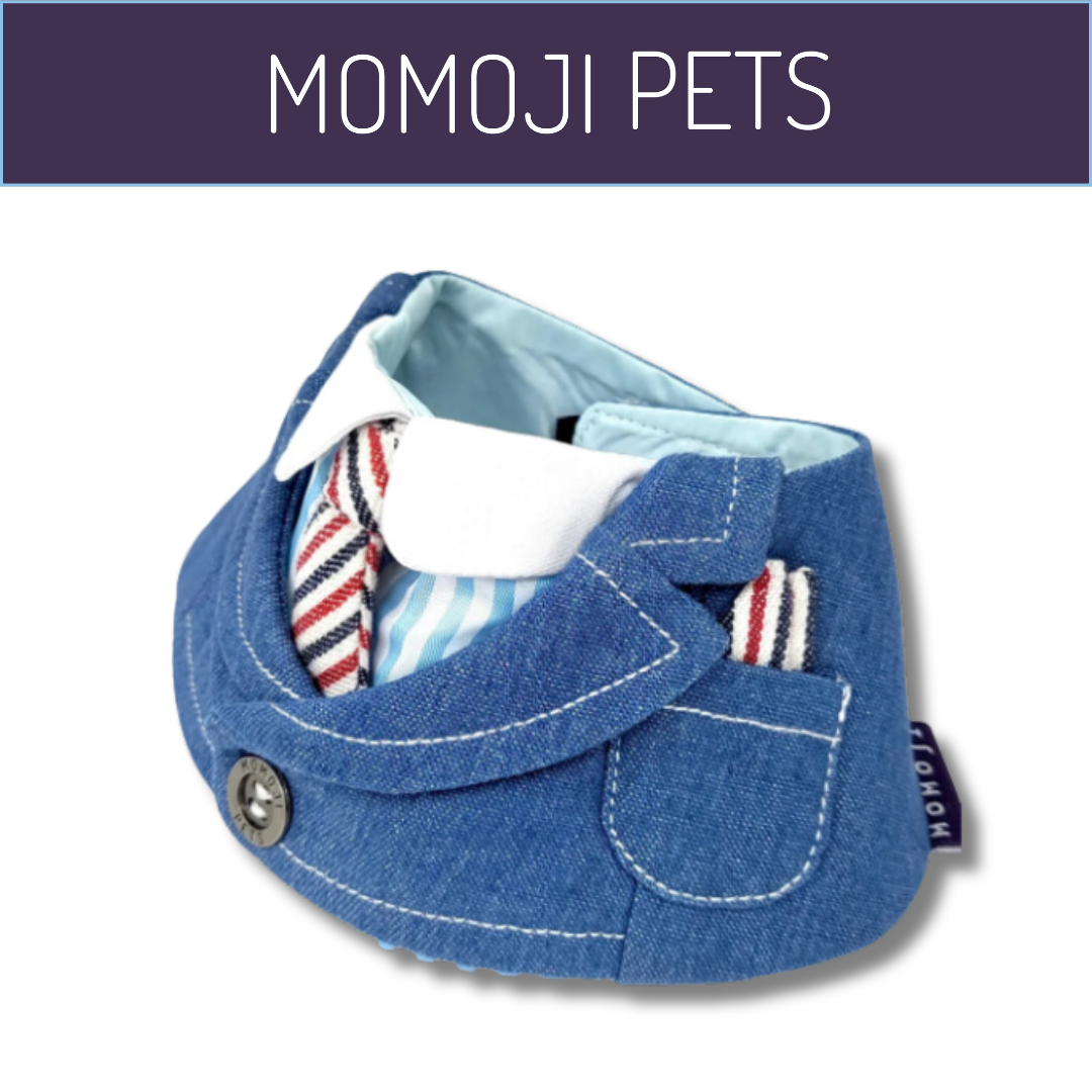 Momoji Wellington Bib - Cerulean Denim Blue