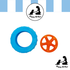 Puppy N Big Wheel Bite Resistant for Pets ของเล่นยาง ของเล่นสุนัข สำหรับกัด