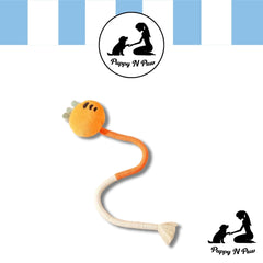 Puppy N Paw Long Tail Cat Toy - ของเล่นแมวเชือกถัก