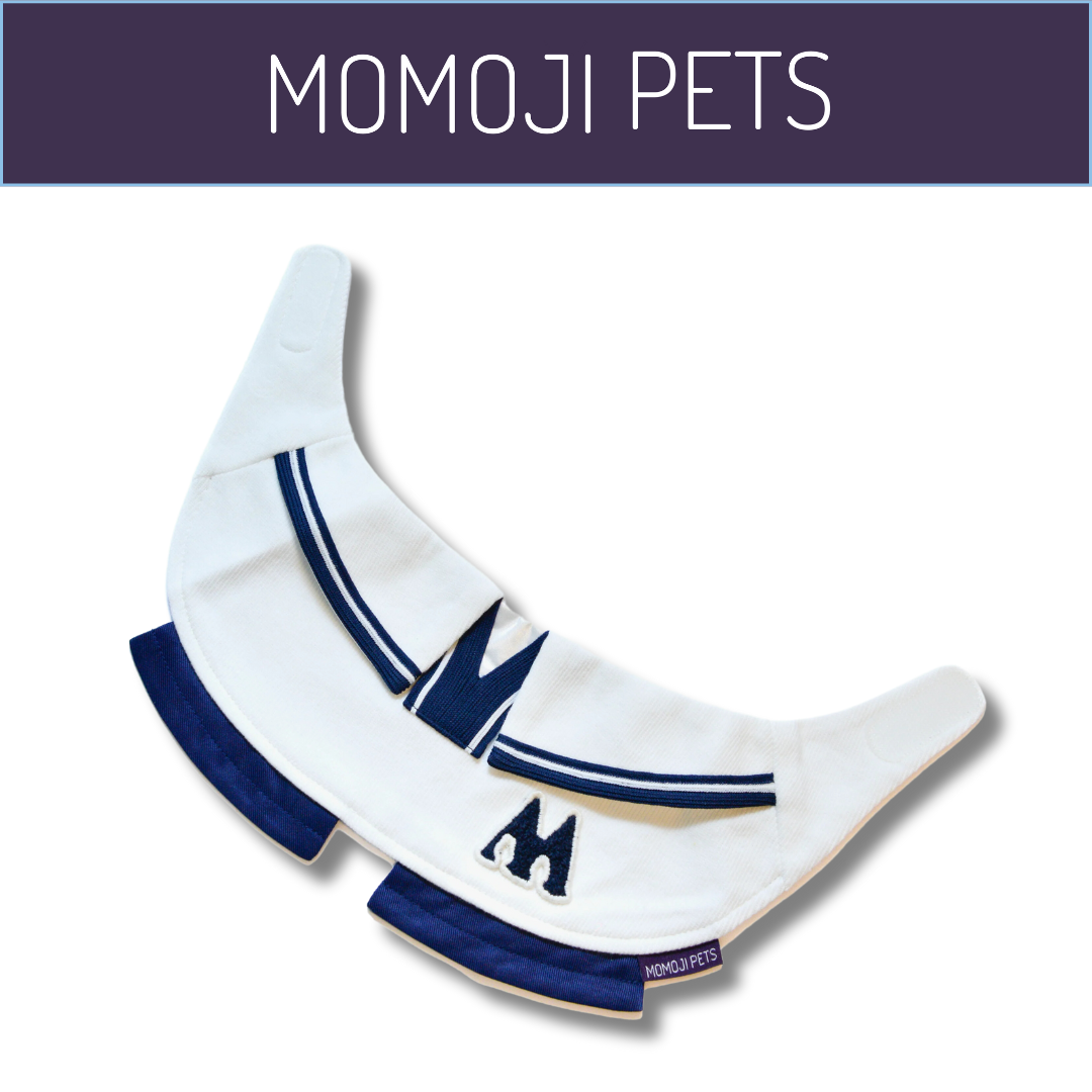 Momoji Tennis Pet Bib - White ชุดเทนนิสชาย เทนนิสหญิง ชุดสำหรับสุนัข แมว ชุดน้องหมามีกระโปรง