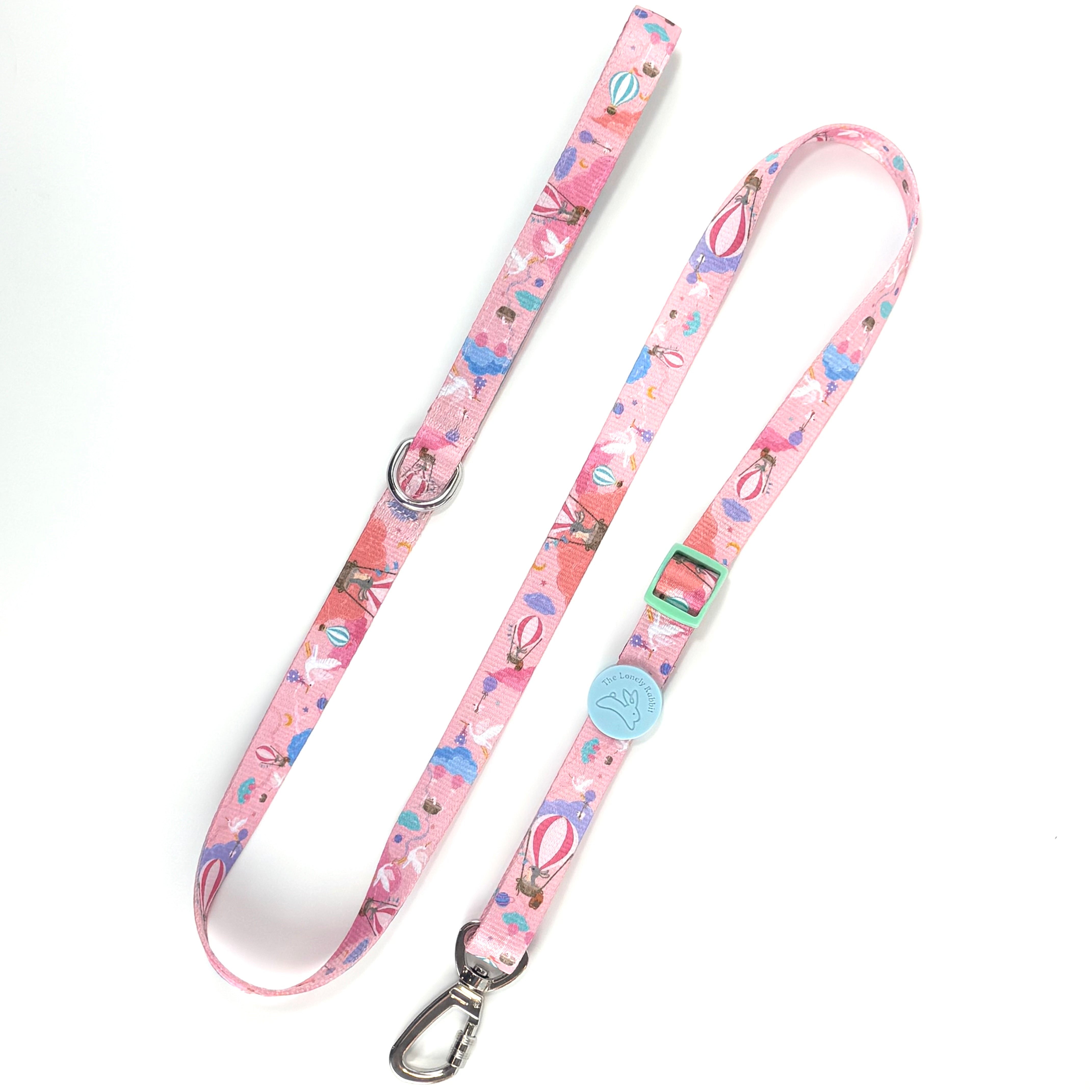 The Lonely Rabbit ปลอกคอ รัดอก สายจูง สำหรับสัตว์เลี้ยง สุนัข หมาใหญ่ แมว Collar Leash Harness